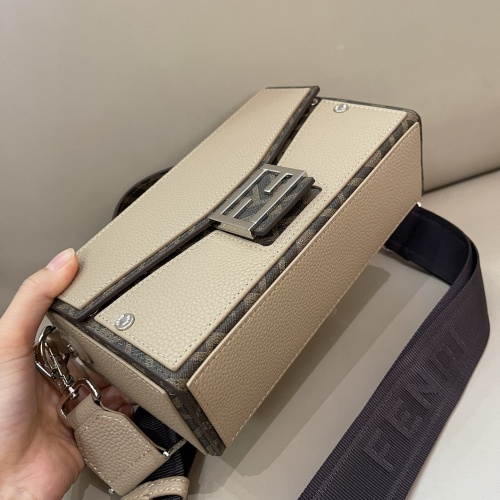 Replica Fendi AAA Quality Messenger Bags For Unisex #1250035 $185.00 USD for Wholesale