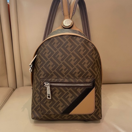 Fendi AAA Quality Backpacks For Unisex #1250038 $192.00 USD, Wholesale Replica Fendi AAA Quality Backpacks