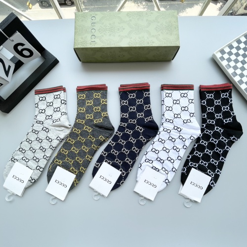 Gucci Socks #1250078 $29.00 USD, Wholesale Replica Gucci Socks