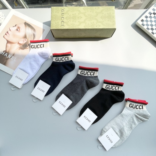 Replica Gucci Socks #1250120 $27.00 USD for Wholesale