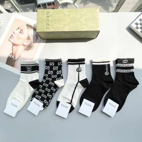 Gucci Socks #1250121 $27.00 USD, Wholesale Replica Gucci Socks