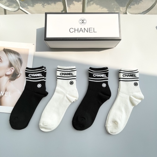 Chanel Socks #1250132 $34.00 USD, Wholesale Replica Chanel Socks