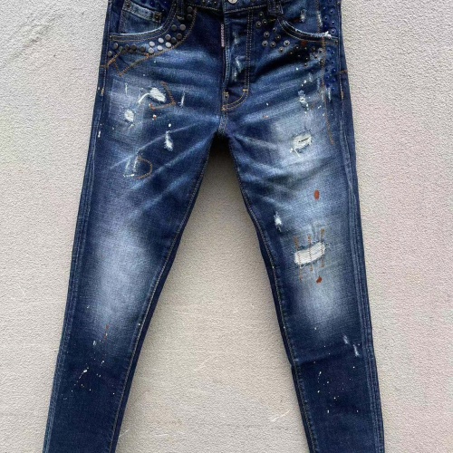 Dsquared Jeans For Men #1250215 $68.00 USD, Wholesale Replica Dsquared Jeans