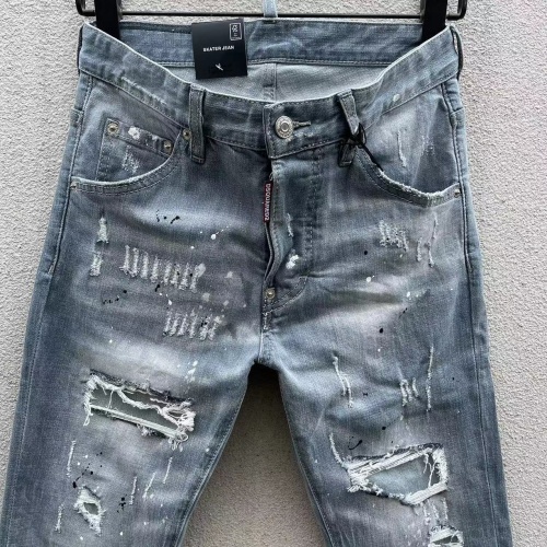 Replica Dsquared Jeans For Men #1250220 $68.00 USD for Wholesale