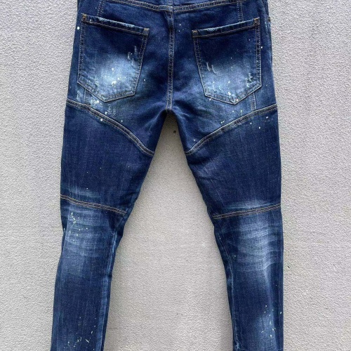 Replica Dsquared Jeans For Men #1250221 $68.00 USD for Wholesale