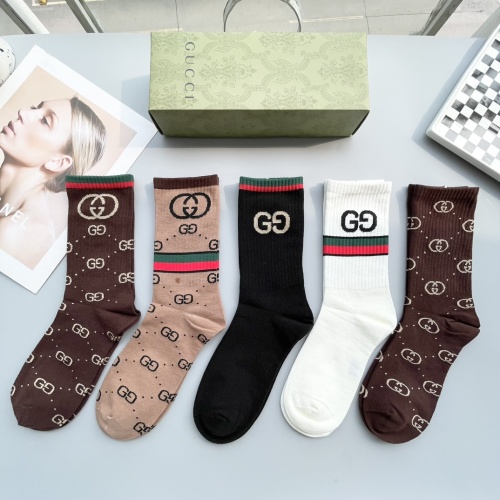 Gucci Socks #1250295 $29.00 USD, Wholesale Replica Gucci Socks