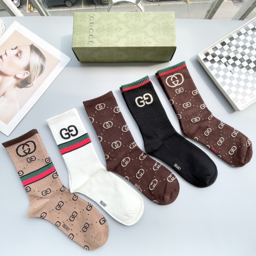 Replica Gucci Socks #1250295 $29.00 USD for Wholesale