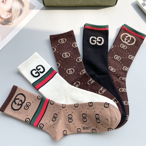 Replica Gucci Socks #1250295 $29.00 USD for Wholesale