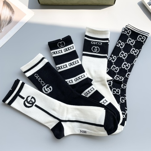 Replica Gucci Socks #1250296 $29.00 USD for Wholesale