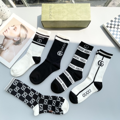 Replica Gucci Socks #1250296 $29.00 USD for Wholesale