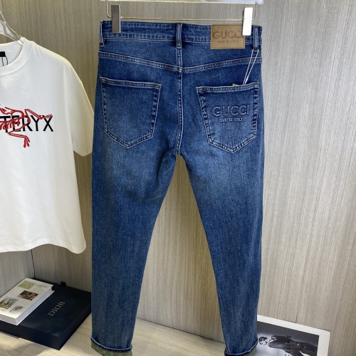 Replica Gucci Jeans For Unisex #1250334 $72.00 USD for Wholesale