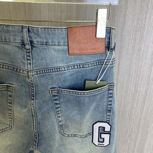 Replica Gucci Jeans For Unisex #1250337 $72.00 USD for Wholesale