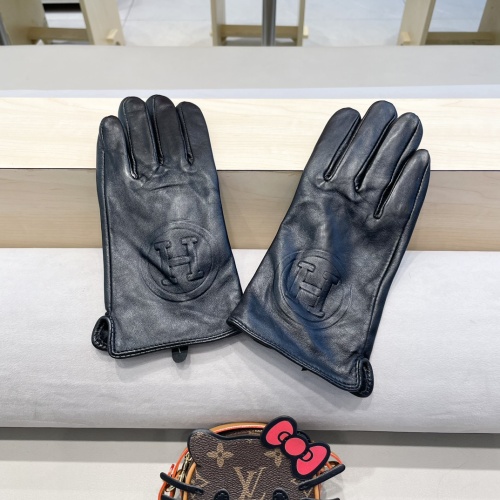 Replica Hermes Gloves For Women #1250345 $42.00 USD for Wholesale