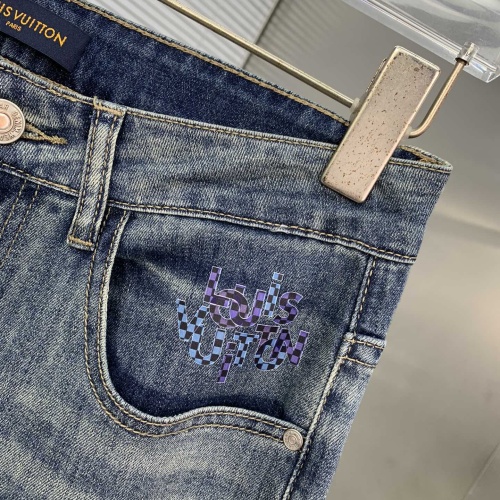 Replica Louis Vuitton LV Jeans For Unisex #1250349 $76.00 USD for Wholesale