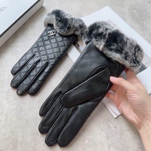 Replica Chanel Gloves For Women #1250350 $52.00 USD for Wholesale