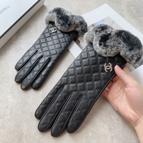 Replica Chanel Gloves For Women #1250350 $52.00 USD for Wholesale