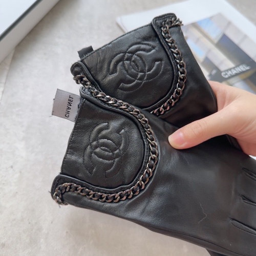 Replica Chanel Gloves For Women #1250352 $60.00 USD for Wholesale