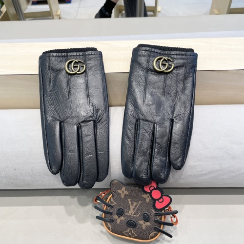 Gucci Gloves For Men #1250357 $52.00 USD, Wholesale Replica Gucci Gloves