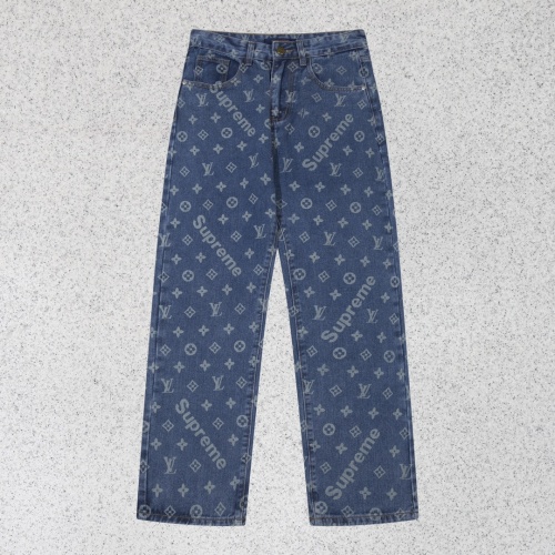 Louis Vuitton LV Jeans For Unisex #1250358 $60.00 USD, Wholesale Replica Louis Vuitton LV Jeans