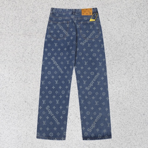 Replica Louis Vuitton LV Jeans For Unisex #1250358 $60.00 USD for Wholesale