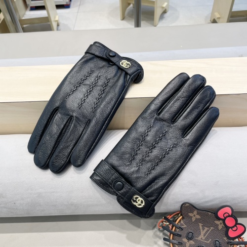 Replica Gucci Gloves For Men #1250359 $52.00 USD for Wholesale