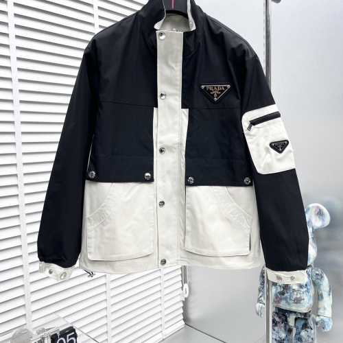 Prada Jackets Long Sleeved For Men #1250527 $108.00 USD, Wholesale Replica Prada Jackets