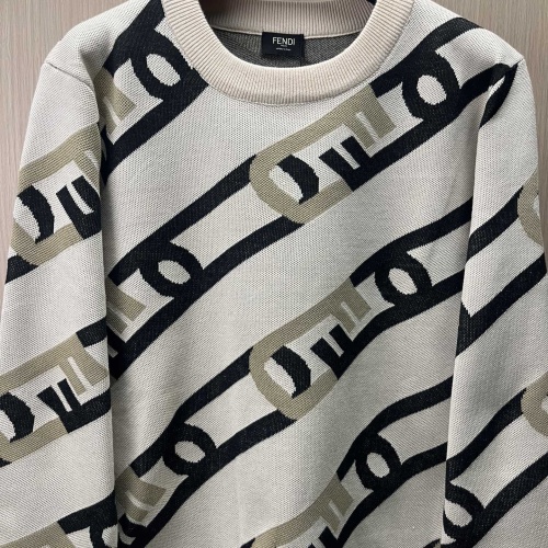 Replica Fendi Sweaters Long Sleeved For Unisex #1250529 $52.00 USD for Wholesale