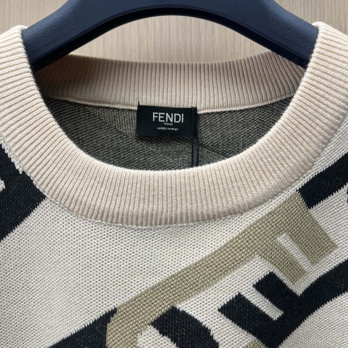 Replica Fendi Sweaters Long Sleeved For Unisex #1250529 $52.00 USD for Wholesale