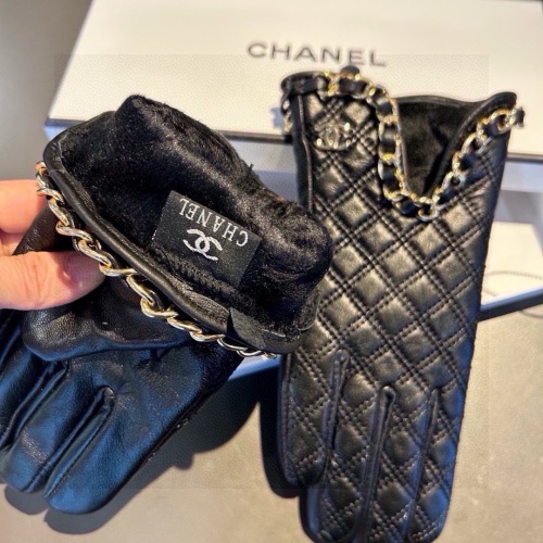 Replica Chanel Gloves For Women #1250550 $42.00 USD for Wholesale