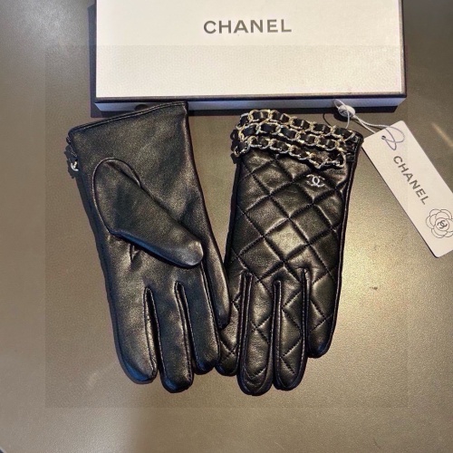 Chanel Gloves For Women #1250551 $42.00 USD, Wholesale Replica Chanel Gloves