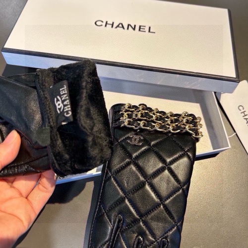 Replica Chanel Gloves For Women #1250551 $42.00 USD for Wholesale