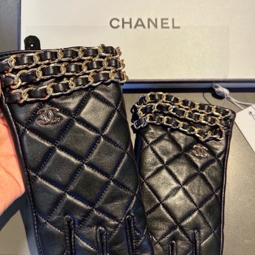 Replica Chanel Gloves For Women #1250551 $42.00 USD for Wholesale