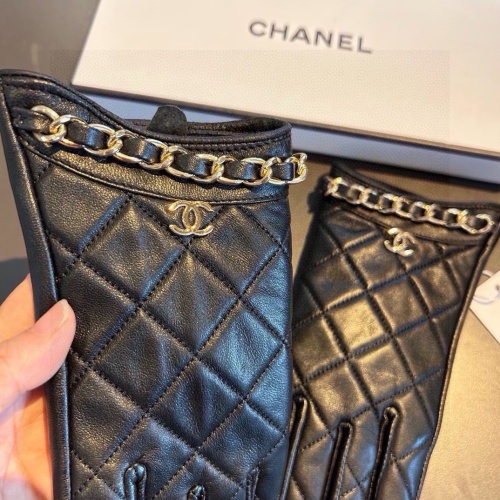 Replica Chanel Gloves For Women #1250552 $42.00 USD for Wholesale