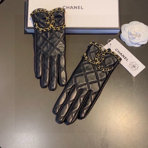 Replica Chanel Gloves For Women #1250553 $42.00 USD for Wholesale