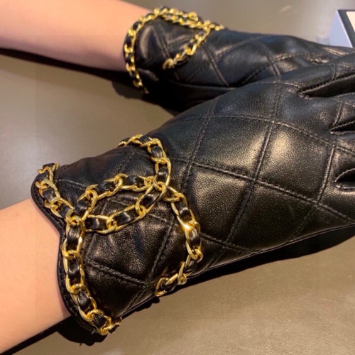 Replica Chanel Gloves For Women #1250553 $42.00 USD for Wholesale