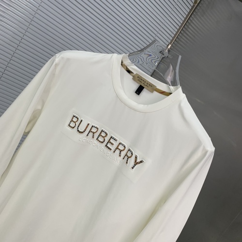 Replica Burberry T-Shirts Long Sleeved For Men #1250656 $48.00 USD for Wholesale