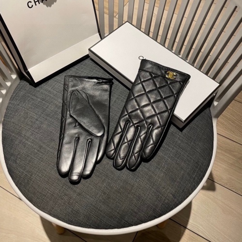 Replica Chanel Gloves For Women #1250693 $45.00 USD for Wholesale