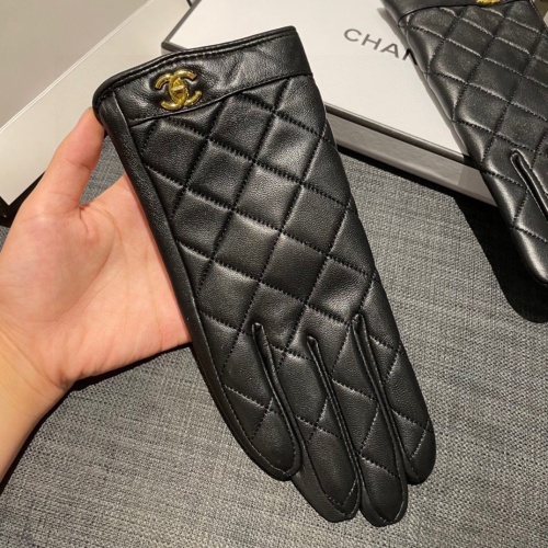 Replica Chanel Gloves For Women #1250693 $45.00 USD for Wholesale