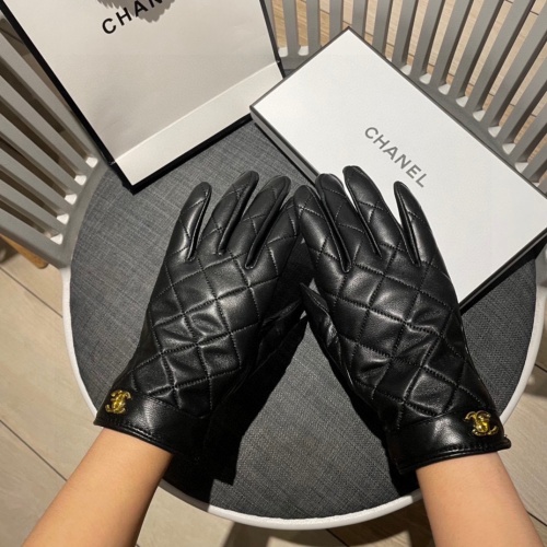 Replica Chanel Gloves For Women #1250693 $45.00 USD for Wholesale