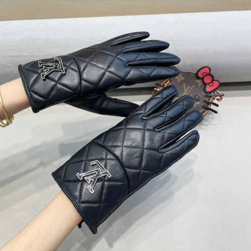 Replica Louis Vuitton LV Gloves For Women #1250695 $48.00 USD for Wholesale