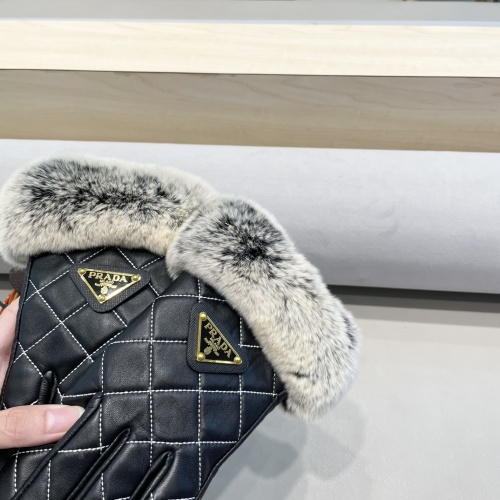 Replica Prada Gloves For Women #1250697 $52.00 USD for Wholesale