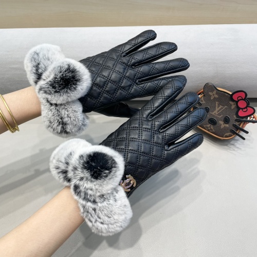 Replica Chanel Gloves For Women #1250698 $52.00 USD for Wholesale