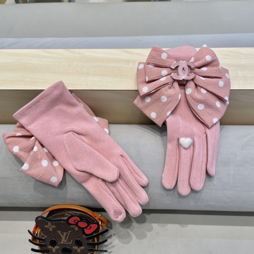 Replica Chanel Gloves For Women #1250702 $40.00 USD for Wholesale