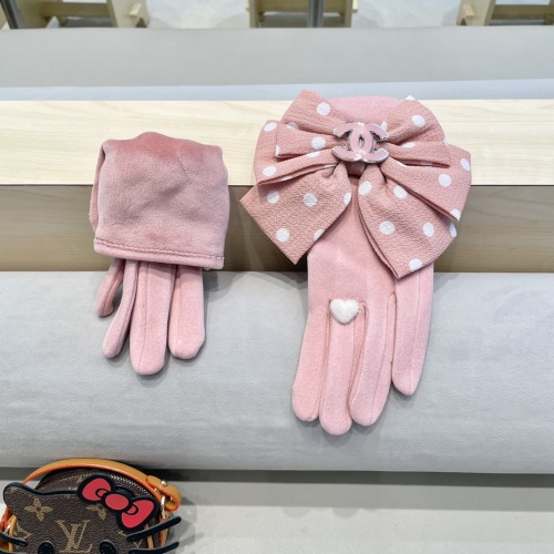 Replica Chanel Gloves For Women #1250702 $40.00 USD for Wholesale