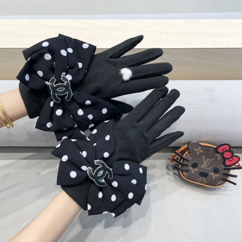 Replica Chanel Gloves For Women #1250703 $40.00 USD for Wholesale