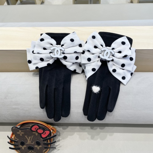 Chanel Gloves For Women #1250704 $40.00 USD, Wholesale Replica Chanel Gloves