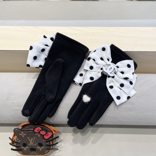 Replica Chanel Gloves For Women #1250704 $40.00 USD for Wholesale