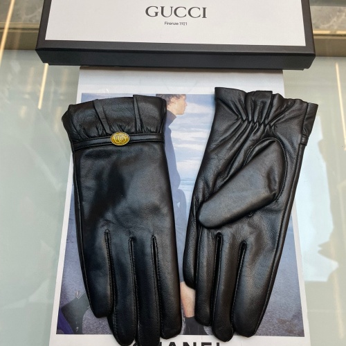 Replica Gucci Gloves For Women #1250718 $48.00 USD for Wholesale