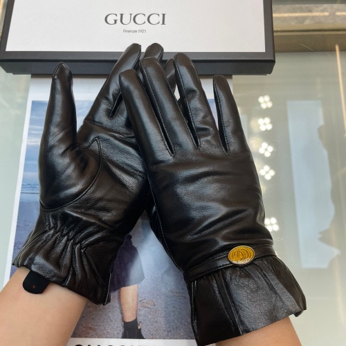 Replica Gucci Gloves For Women #1250718 $48.00 USD for Wholesale