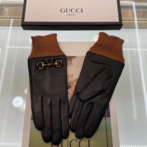 Replica Gucci Gloves For Women #1250726 $52.00 USD for Wholesale